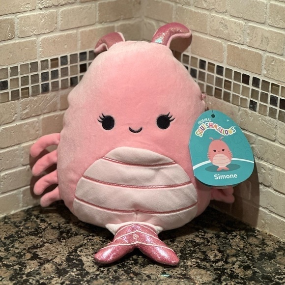 Squishmallows Other - Squishmallows Simone the Shrimp 7" Stuffed Plush